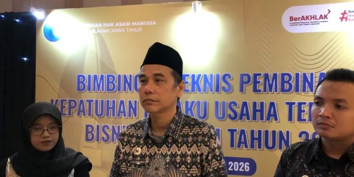 KemenHAM Jatim Dorong Pelaku Usaha Terapkan Prinsip HAM, Kenalkan Aplikasi PRISMA di Gresik
