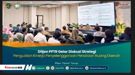 Ditjen PPTR Bahas Strategi Penguatan Pengawasan Kinerja Penataan Ruang Daerah 2026