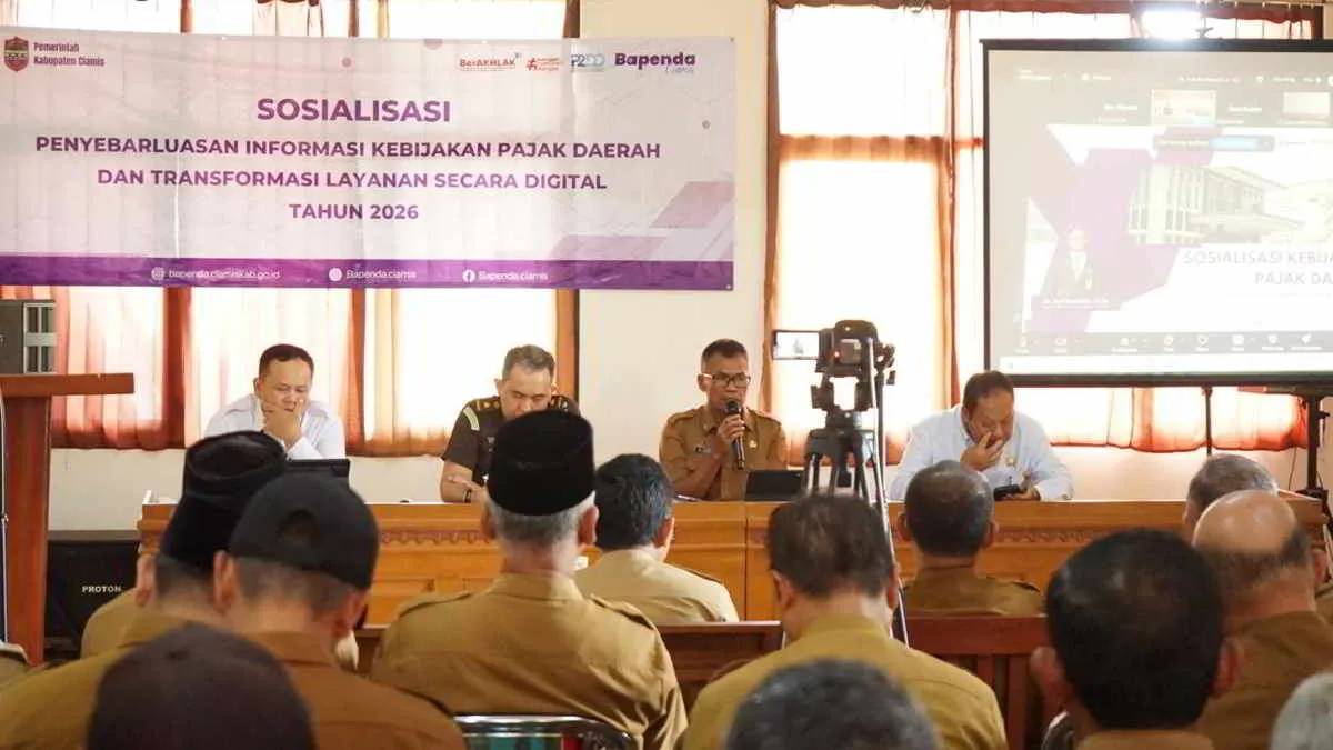 Bapenda Ciamis Mulai Sosialisasi Pajak Daerah 2026, Pastikan Tarif PBB-P2 Tidak Naik dan Perkuat Layanan Digital