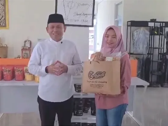 Sentra IKM Opak Ketan Jampang Didoro​ng Jadi Destinasi Wisata Kuliner Sukabumi Selatan