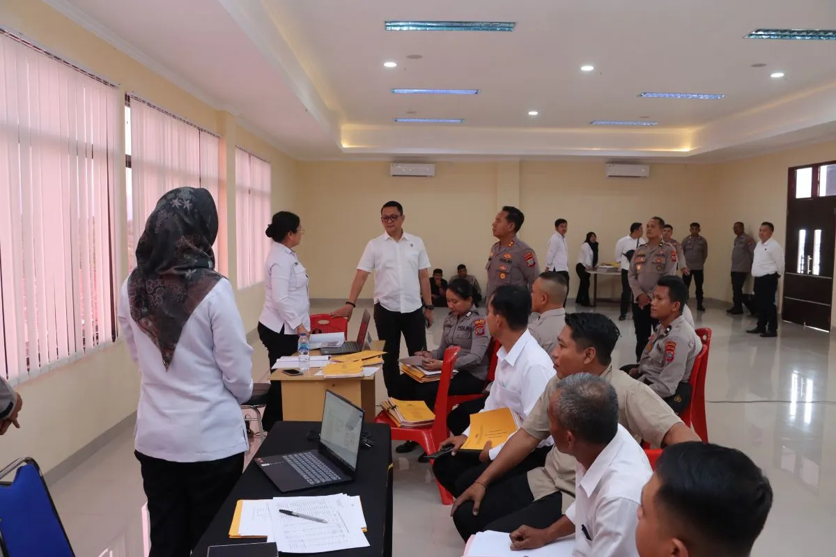 Polres Kotamobagu Jalani Audit Kinerja Tahap I dari Polda Sulut Tahun Anggaran 2026