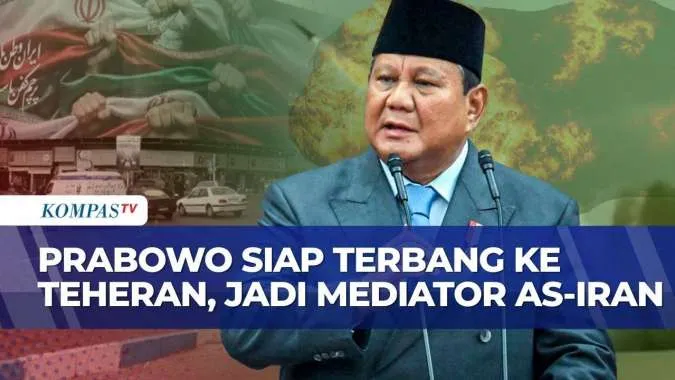 Prabowo Siap ke Teheran Tawarkan Diplomasi Damai untuk Iran dan AS, Kemlu Serukan Semua Pihak Menahan Diri
