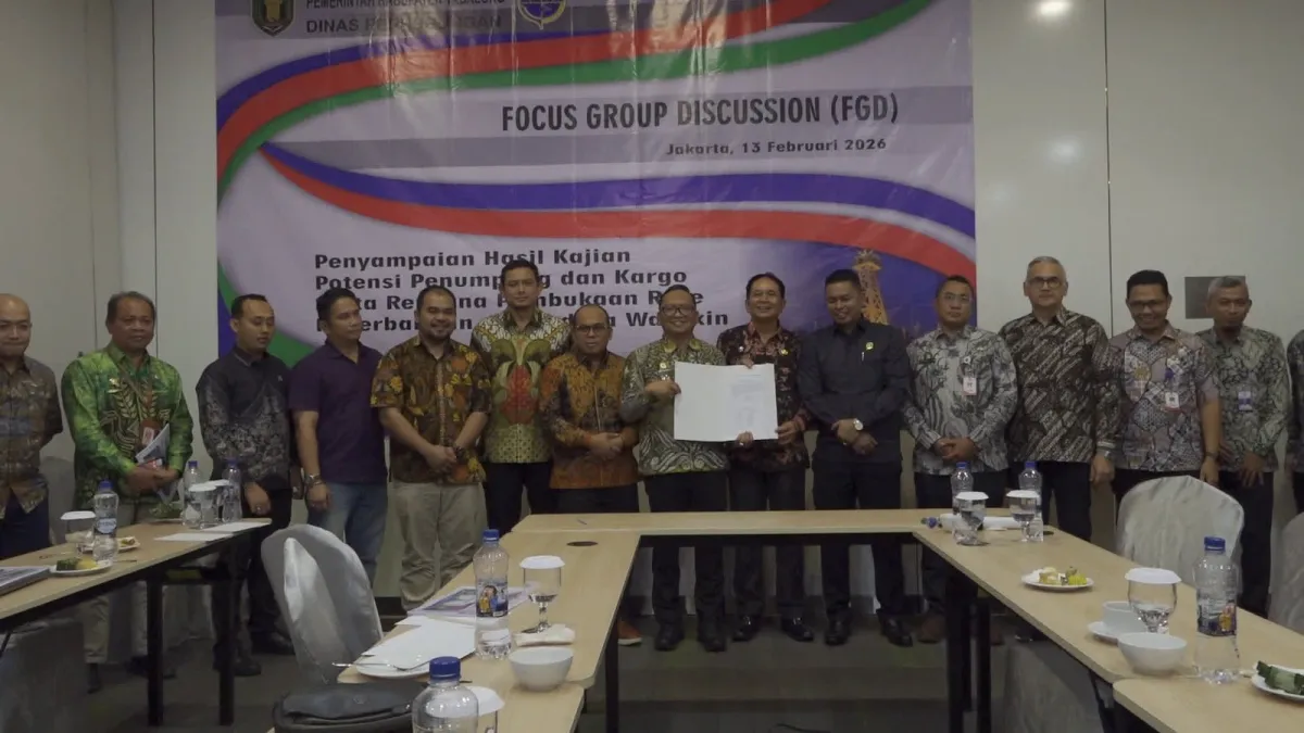 Pemkab Tabalong Paparkan Kajian Potensi Penumpang dan Kargo untuk Reaktivasi Bandara Warukin