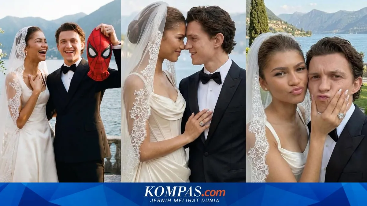 Viral Foto Pernikahan Tom Holland dan Zendaya, Ternyata Gambar Buatan AI
