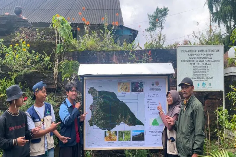 Mahasiswa KKN MMK UIN Walisongo Susun Peta Potensi Kelurahan Kejajar untuk Perkuat Informasi Wilayah
