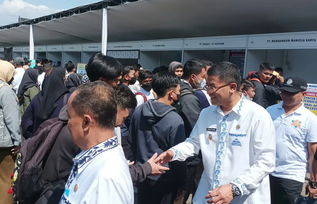 Ribuan Pelamar Padati Job Fair Sumedang 2023, Wabup Sebut Kuota Lowongan Capai 6.200