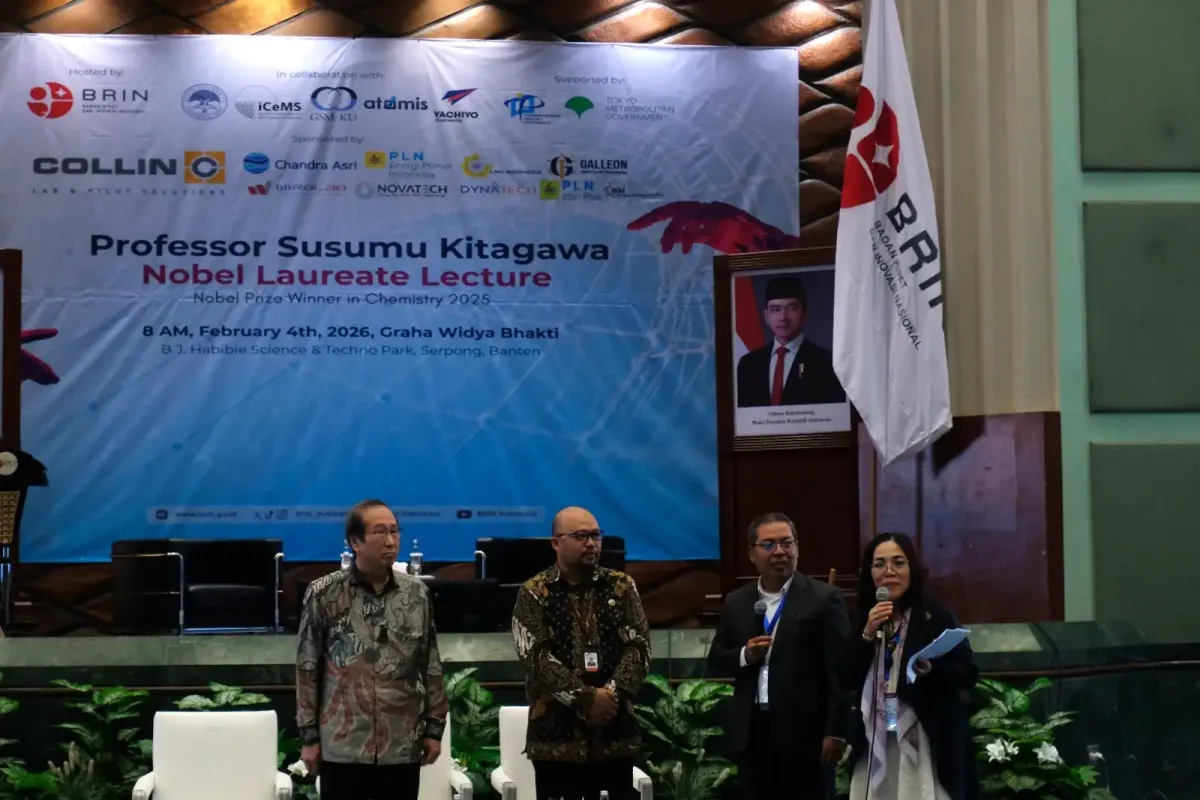 BRIN Inisiasi Pembentukan Asosiasi MOF untuk Perkuat Kolaborasi Riset Material Maju