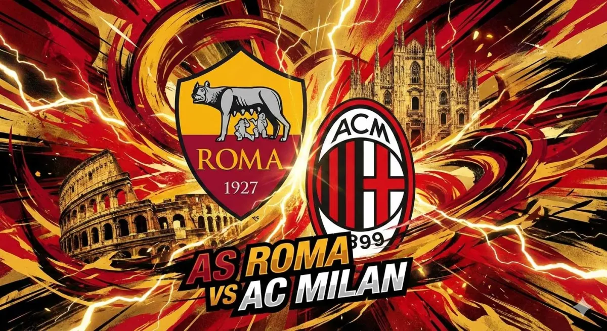 AS Roma vs AC Milan di Olimpico: Duel Penentu Papan Atas, Rekor Unbeaten Milan Jadi Sorotan