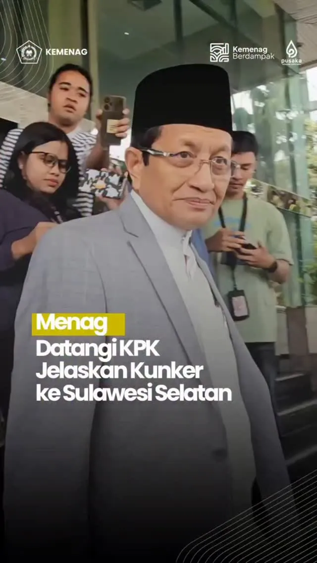 Menteri Agama Datangi KPK untuk Laporkan Penggunaan Pesawat Khusus saat Kunjungan Dinas
