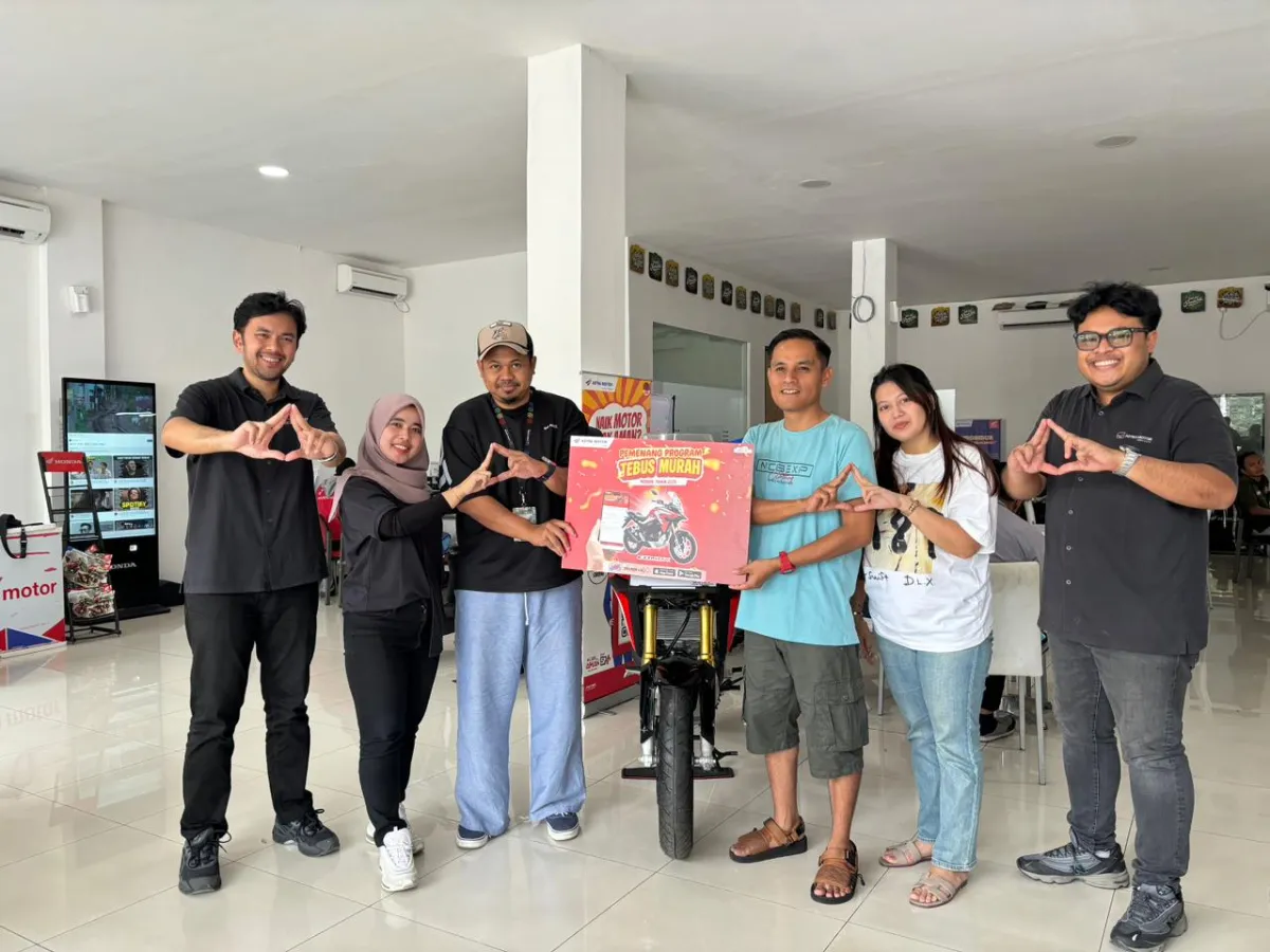 Konsumen Astra Motor Kaltim 1 Menang Program Tebus Murah di Aplikasi Motorku X