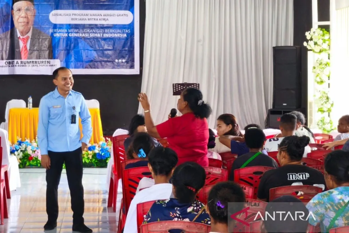 BGN Wajibkan Dapur SPPG di Manokwari Gunakan Bahan Pangan Lokal untuk Program MBG