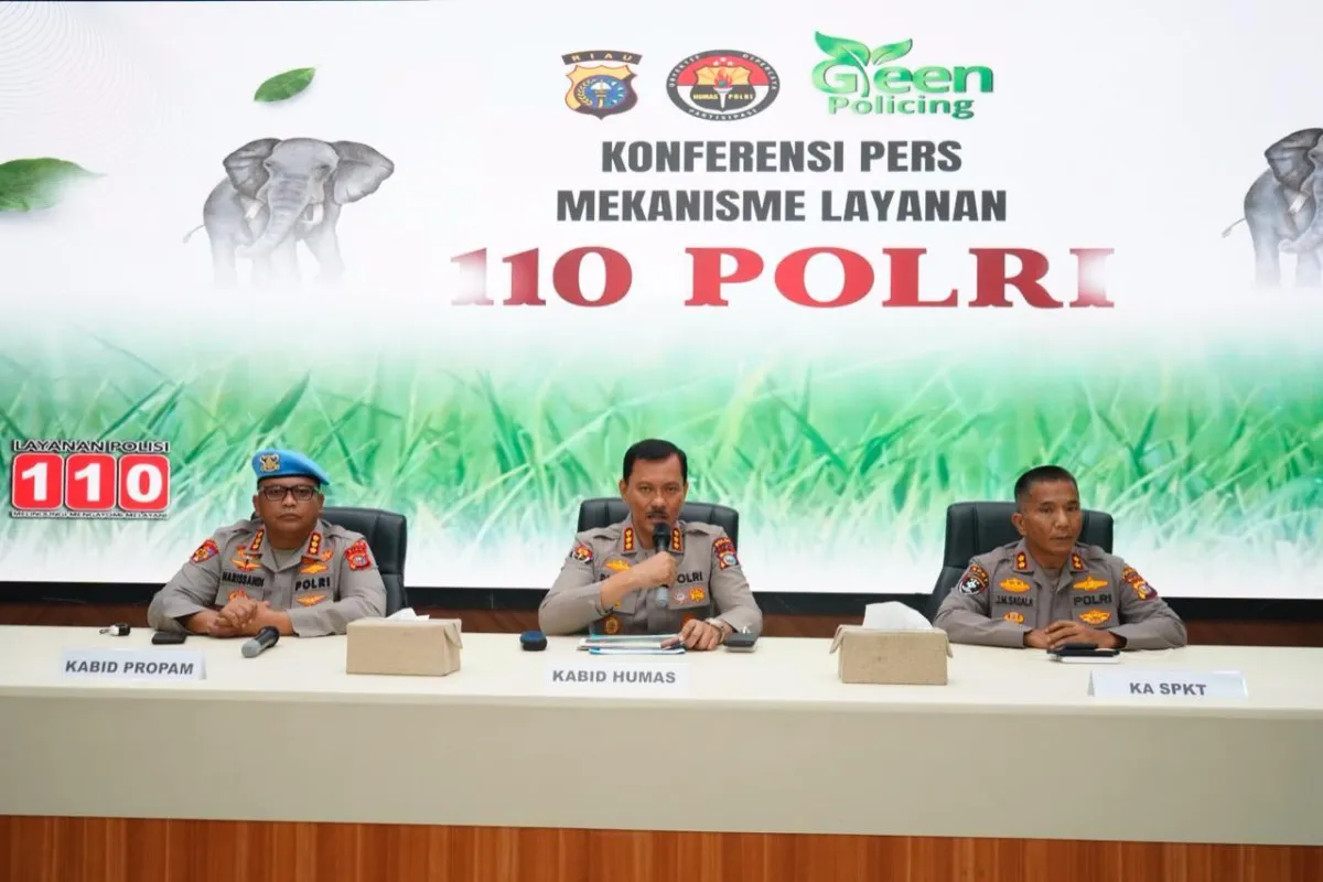 Polda Riau Klarifikasi Isu Call Center 110: Audit Log Tak Temukan Panggilan, Layanan Pengaduan Diperkuat