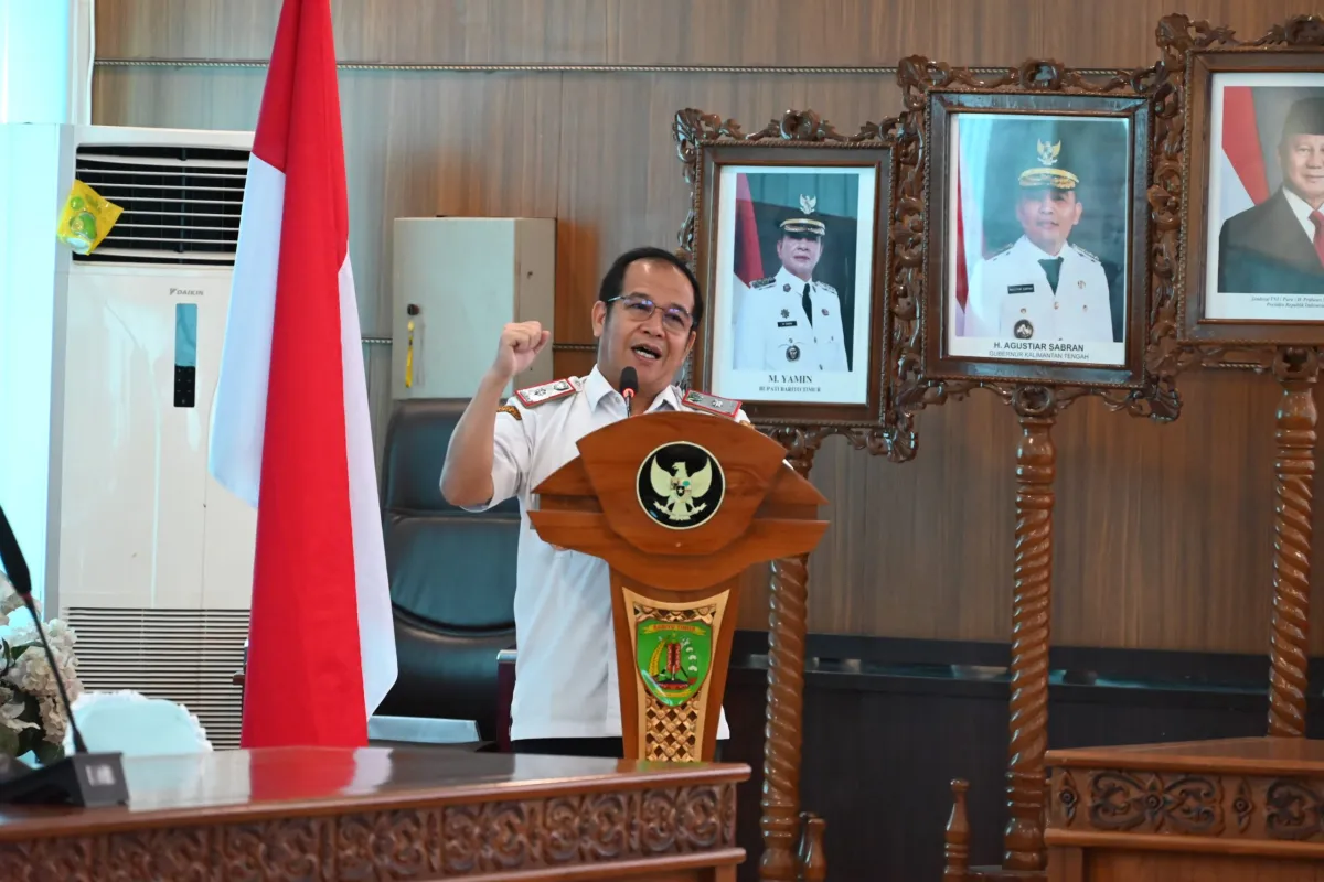 Pemkab Barito Timur Sosialisasikan Perbup Pengelolaan Risiko, Sekda Dorong Budaya Sadar Risiko di OPD