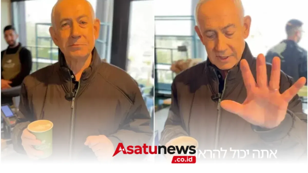 Video Netanyahu Minum Kopi Diragukan, Kreator Konten Ryan Matta Sebut Ada Tanda Rekayasa AI