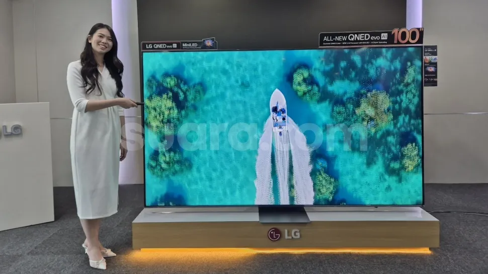 LG Luncurkan QNED evo AI QNED86 di Indonesia, TV Mini LED hingga 100 Inci dengan Prosesor AI