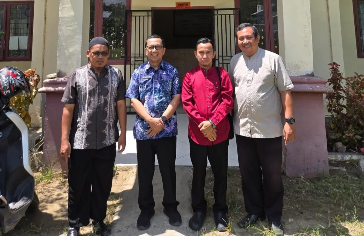 Kominfo Sulbar Tinjau Bantuan Internet SULBAR Digital di SMK Negeri Luyo, Sekolah Siap Lanjutkan Langganan