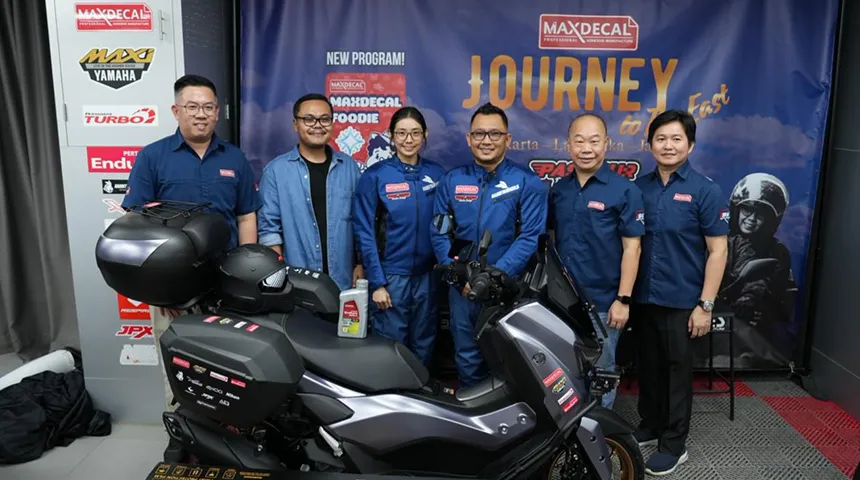 Maxdecal Gandeng Pasutri Touring Promosikan UMKM Kuliner Lewat Program Maxdecal Foodie di Indonesia Timur