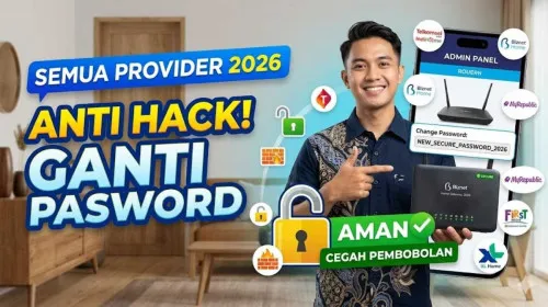Panduan Mengganti Password WiFi Berbagai Provider pada 2026 untuk Mencegah Pembobolan