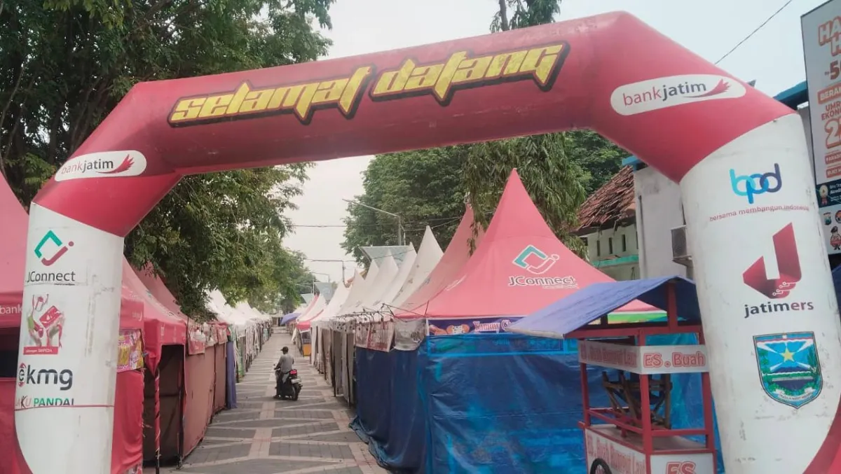 Bazar Ramadan di Alun-alun Kraksaan Dipersoalkan Warga, Iuran Pedagang dan Mekanisme Lapak Dipertanyakan