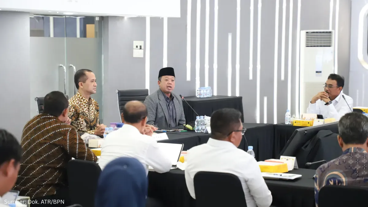 ATR/BPN Percepat Penyusunan Peta Skala 1:5.000 untuk Dukung RDTR dan Perizinan Berusaha