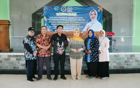 Teti Rohatiningsih Soroti Tantangan Kesehatan Generasi Muda dalam Sosialisasi Program MBG di Cilacap
