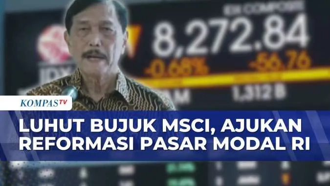 Luhut Temui MSCI, Sampaikan Komitmen Reformasi Pasar Modal Indonesia