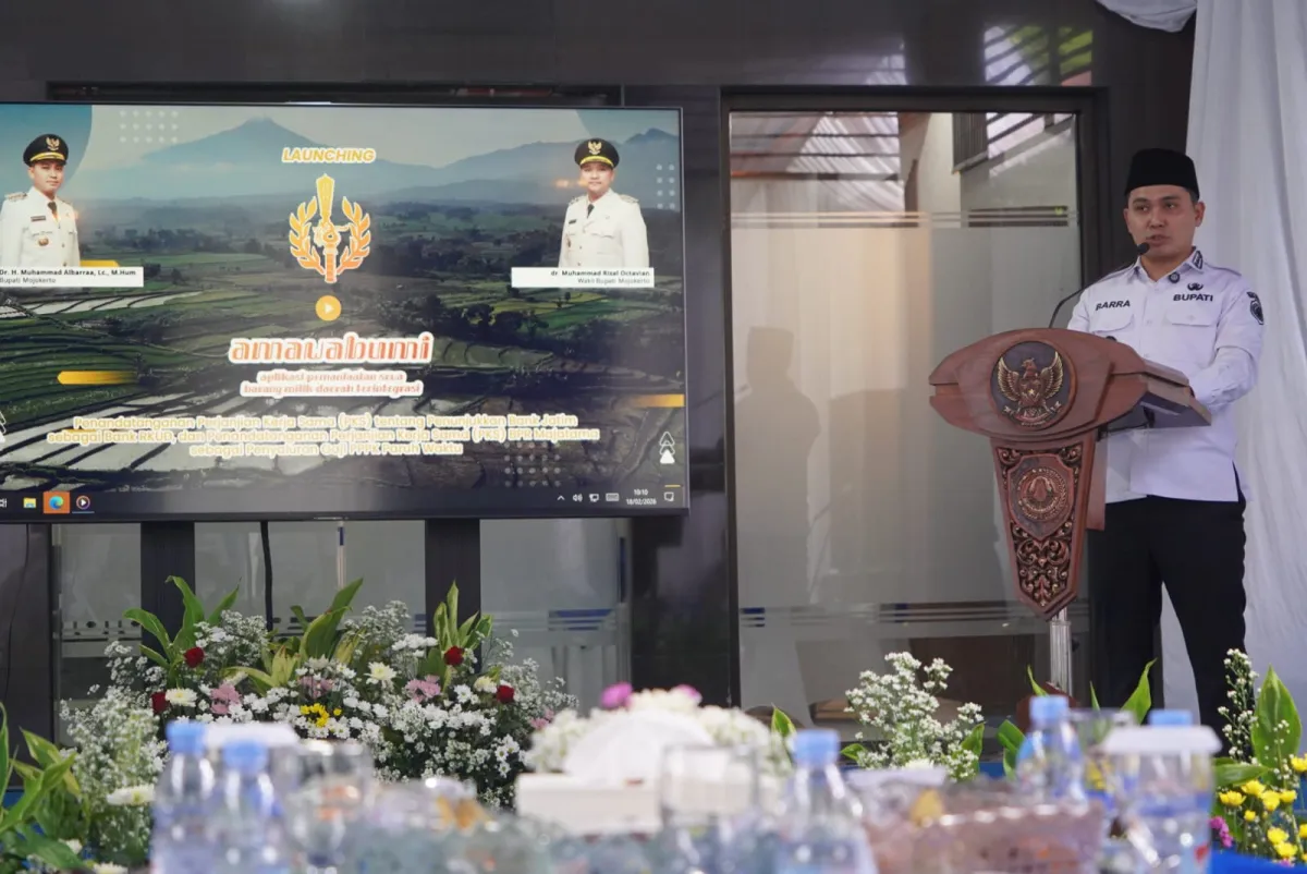 Pemkab Mojokerto Luncurkan Aplikasi Amawabumi untuk Optimalkan Pemanfaatan Aset Daerah