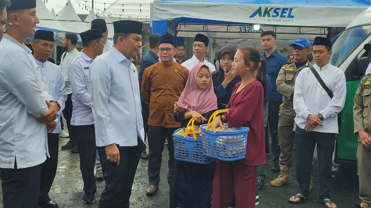 Pasar Wadai Ramadan Tanah Bumbu Dibuka, Puluhan UMKM Ramaikan Kuliner dan Tradisi Banua
