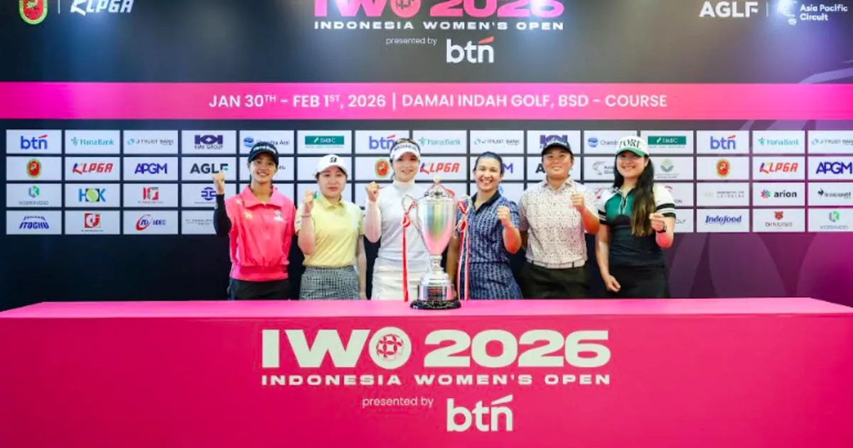 Indonesia Women’s Open 2026 Bergulir di BSD, 120 Pegolf Asia Pasifik Berebut Hadiah US$600.000