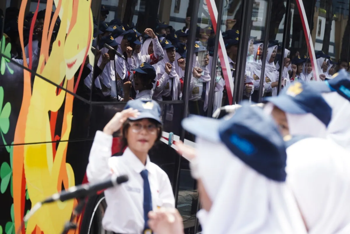 SMPN 3 Surabaya Gelar Upacara Hari Musik Nasional, Ajak Siswa Maknai Musik dan Kebangsaan