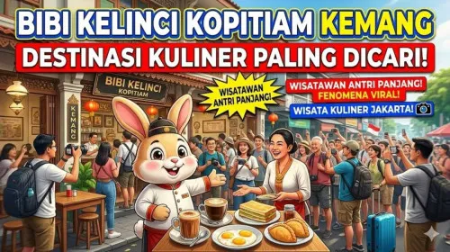 Bibi Kelinci Kopitiam Kemang Jadi Perbincangan, Tarik Ribuan Pengunjung per Minggu