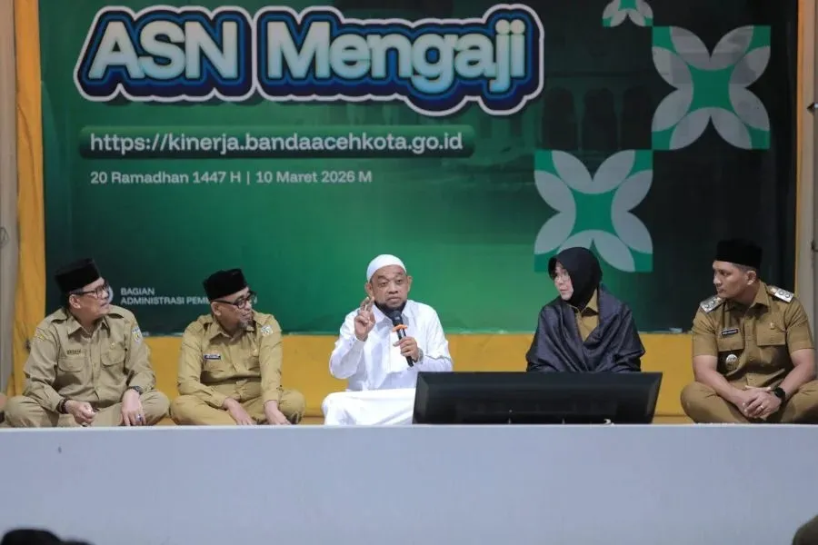 Wali Kota Banda Aceh Luncurkan Aplikasi ASN Mengaji dan Tutup Dialog Ramadan 1447 H