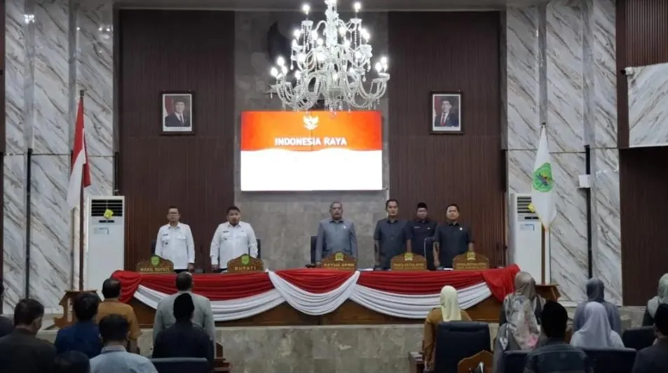 DPRD Subang Gelar Paripurna Penyampaian LKPJ Bupati Tahun 2025