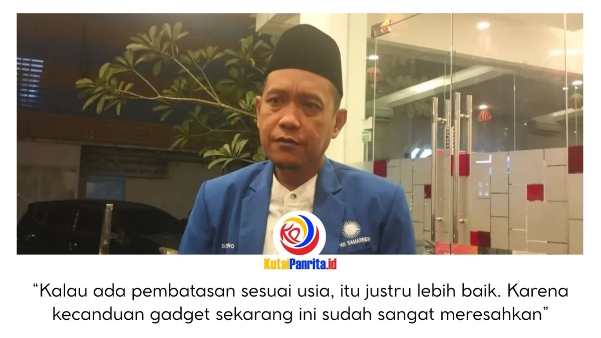 Anggota DPRD Samarinda Suparno Dukung Pembatasan Akses Medsos untuk Anak 8–16 Tahun
