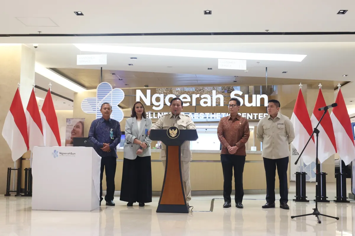 Presiden Prabowo Apresiasi Layanan NSWAC, Dorong Penurunan Wisata Medis ke Luar Negeri
