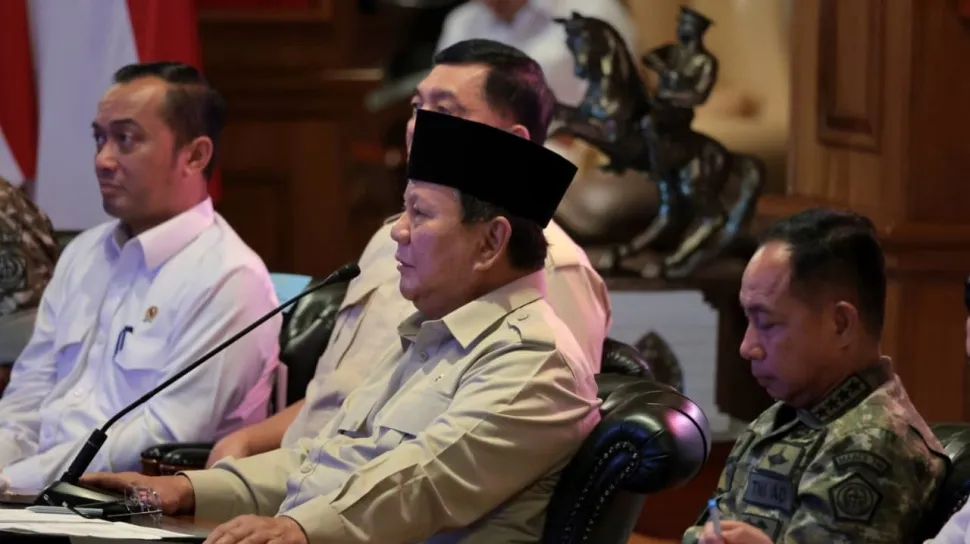 Prabowo Nilai Indonesia Relatif Aman Hadapi Krisis Global Berkat Ketahanan Pangan