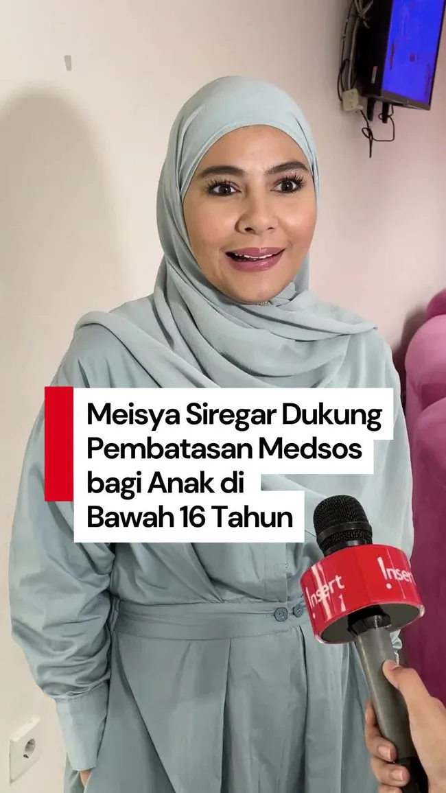 Meisya Siregar Dukung Pembatasan Usia Media Sosial untuk Anak di Bawah 16 Tahun