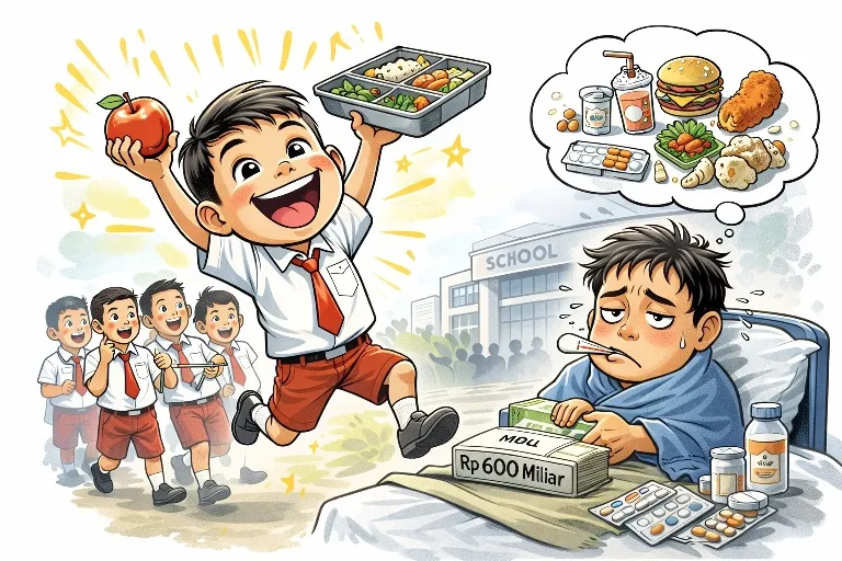 Program Makan Bergizi Gratis Diklaim Tingkatkan Kesehatan dan Pemahaman Gizi Siswa