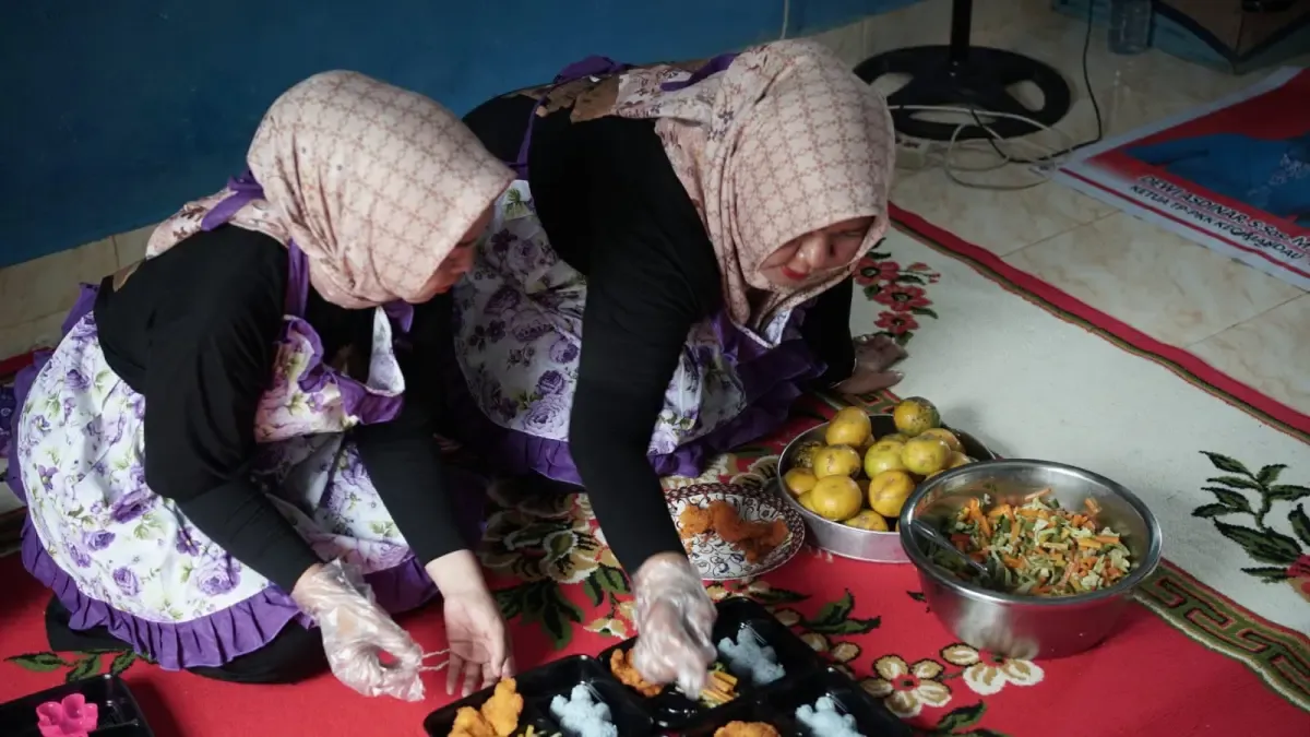 Kader Posyandu Air Jamban Inisiasi Dapur Sehat untuk Dukung Pencegahan Stunting