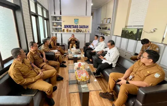 Pemkab Banjar dan BPS Bahas Agenda Strategis 2026, Termasuk Sensus Ekonomi