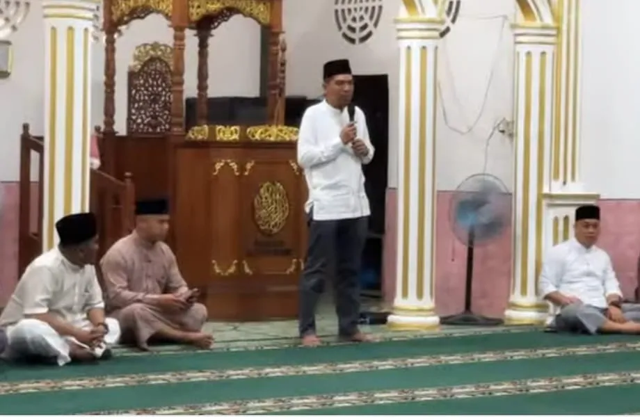 Bupati dan Wakil Bupati Lingga Hadiri Safari Ramadhan Malam Ke-15 di Kampung Budus
