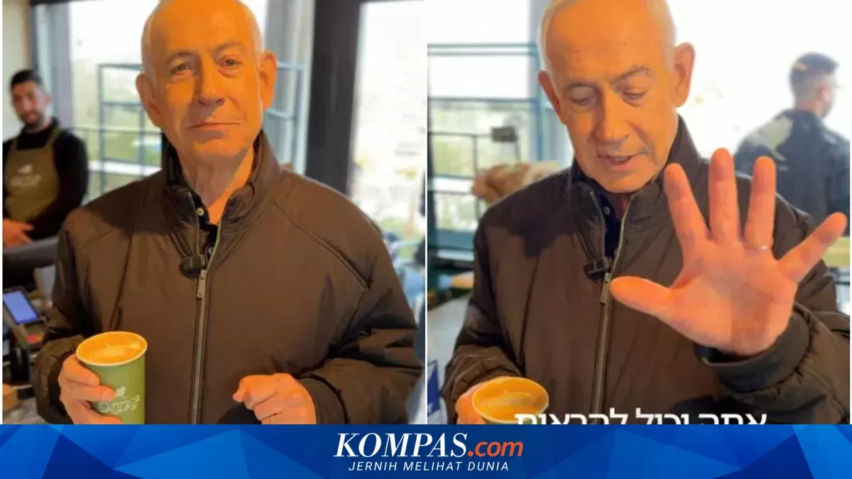 Beredar Video Netanyahu di Kedai Kopi, Disebut sebagai Konten Buatan AI