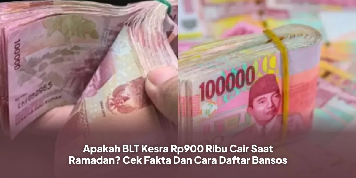 BLT Kesra Rp900 Ribu Ramai Dikaitkan dengan Ramadan, Pemerintah Tegaskan Berakhir 2025