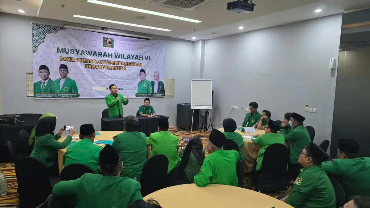 Muswil PPP Banten Tetapkan Formatur, Siapkan Kepengurusan Baru dan Konsolidasi Partai