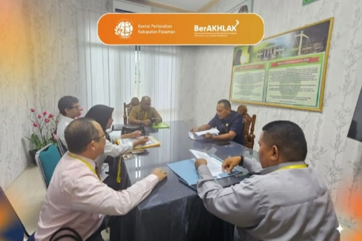 Kantor Pertanahan Pasaman Hadiri Mediasi Perkara Perdata di Pengadilan Agama Lubuk Sikaping
