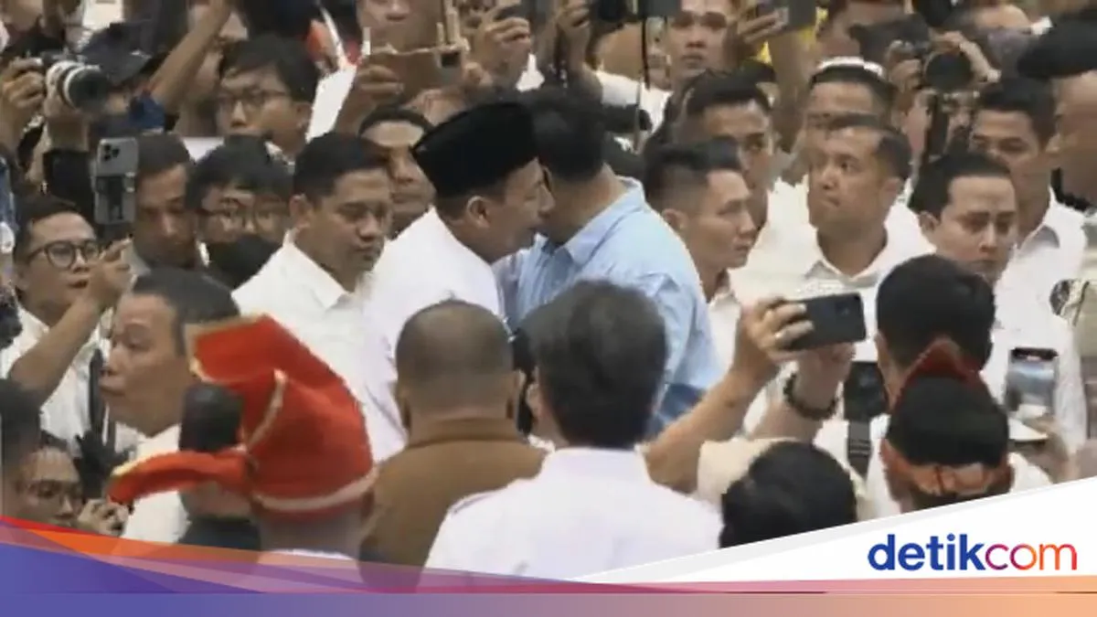 Momen Akrab Habib Luthfi dan Prabowo-Gibran di Indonesia Arena GBK