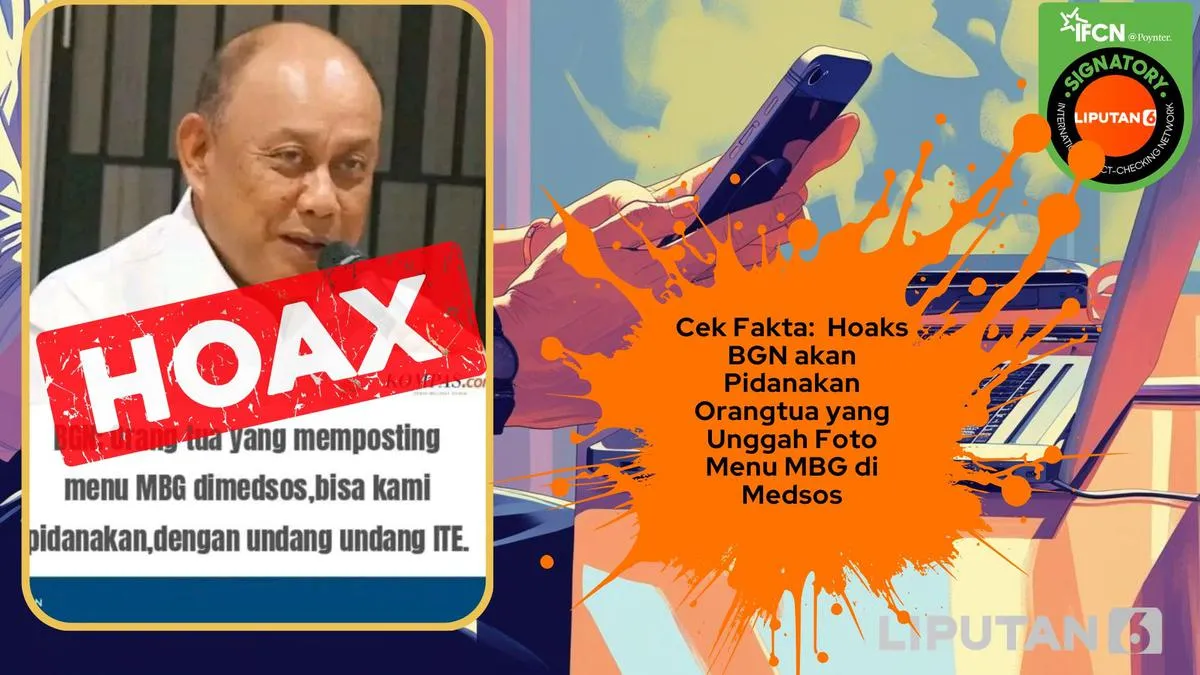 BGN Bantah Isu Akan Pidanakan Orangtua yang Unggah Foto Menu MBG di Media Sosial