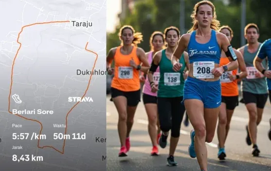 Tren Lari di Media Sosial Angkat Fenomena Joki Strava