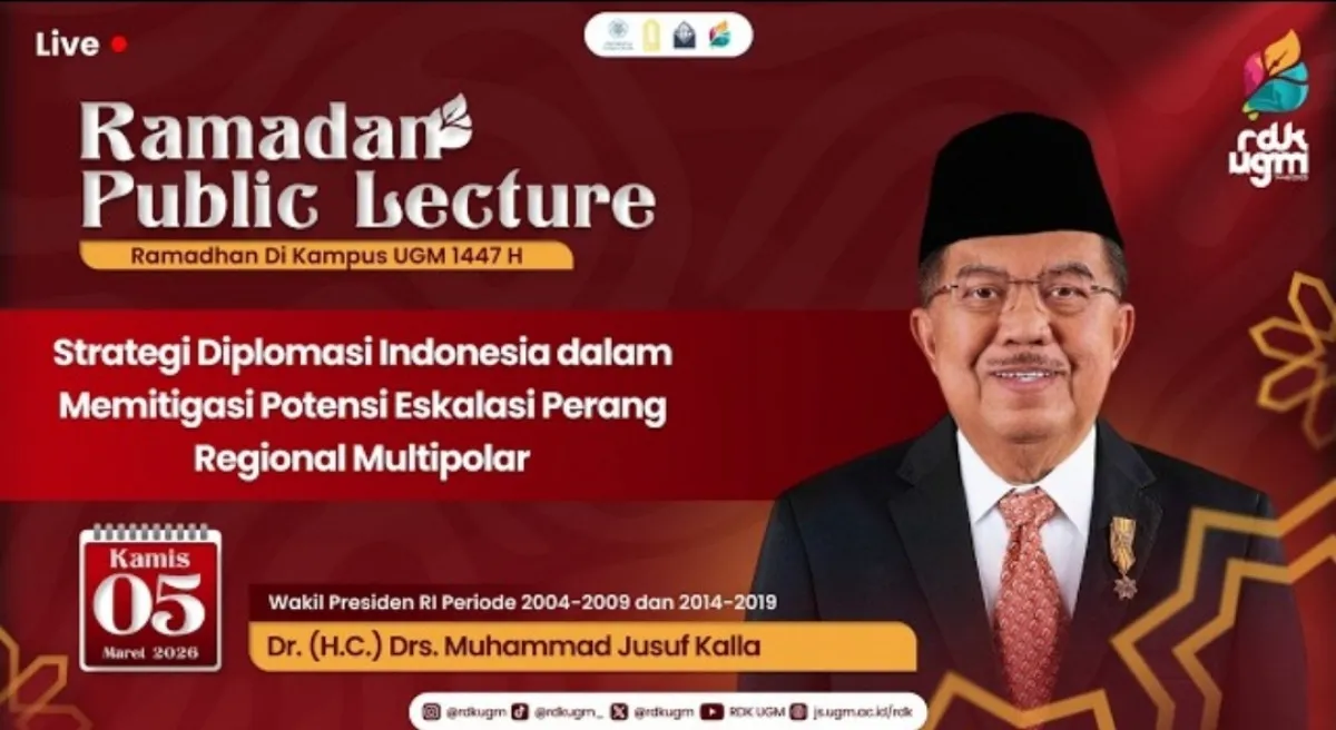 Jusuf Kalla Paparkan Strategi Diplomasi Indonesia di Tengah Risiko Konflik Multipolar