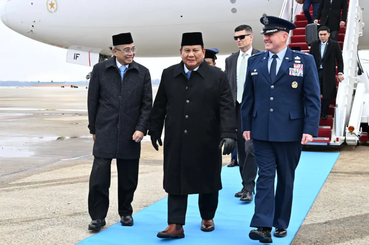 Presiden Prabowo Tiba di AS, Dijadwalkan Bertemu Presiden Trump Bahas Penguatan Kerja Sama
